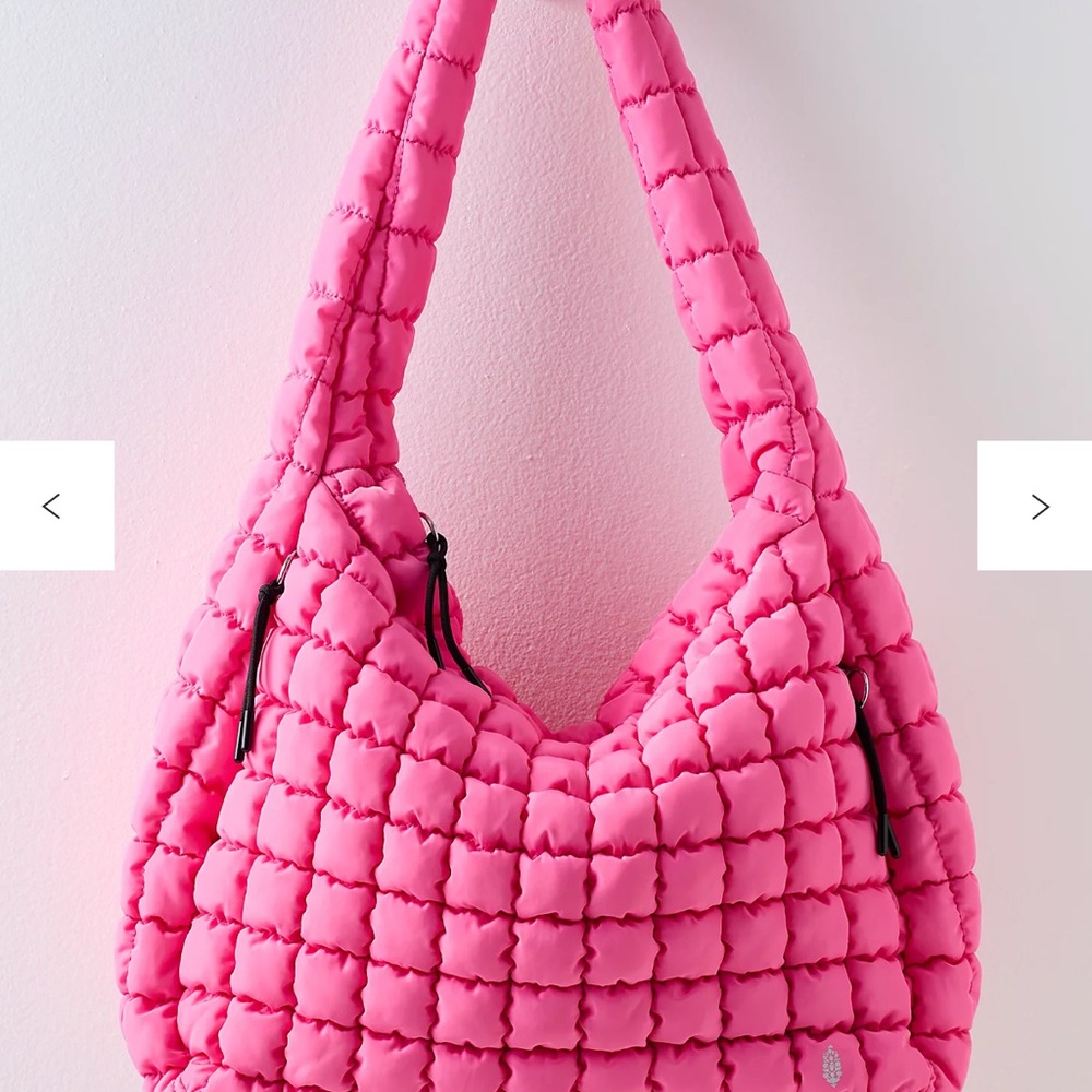 FP Movement by Free People Pink Quilted Shoulder Bag